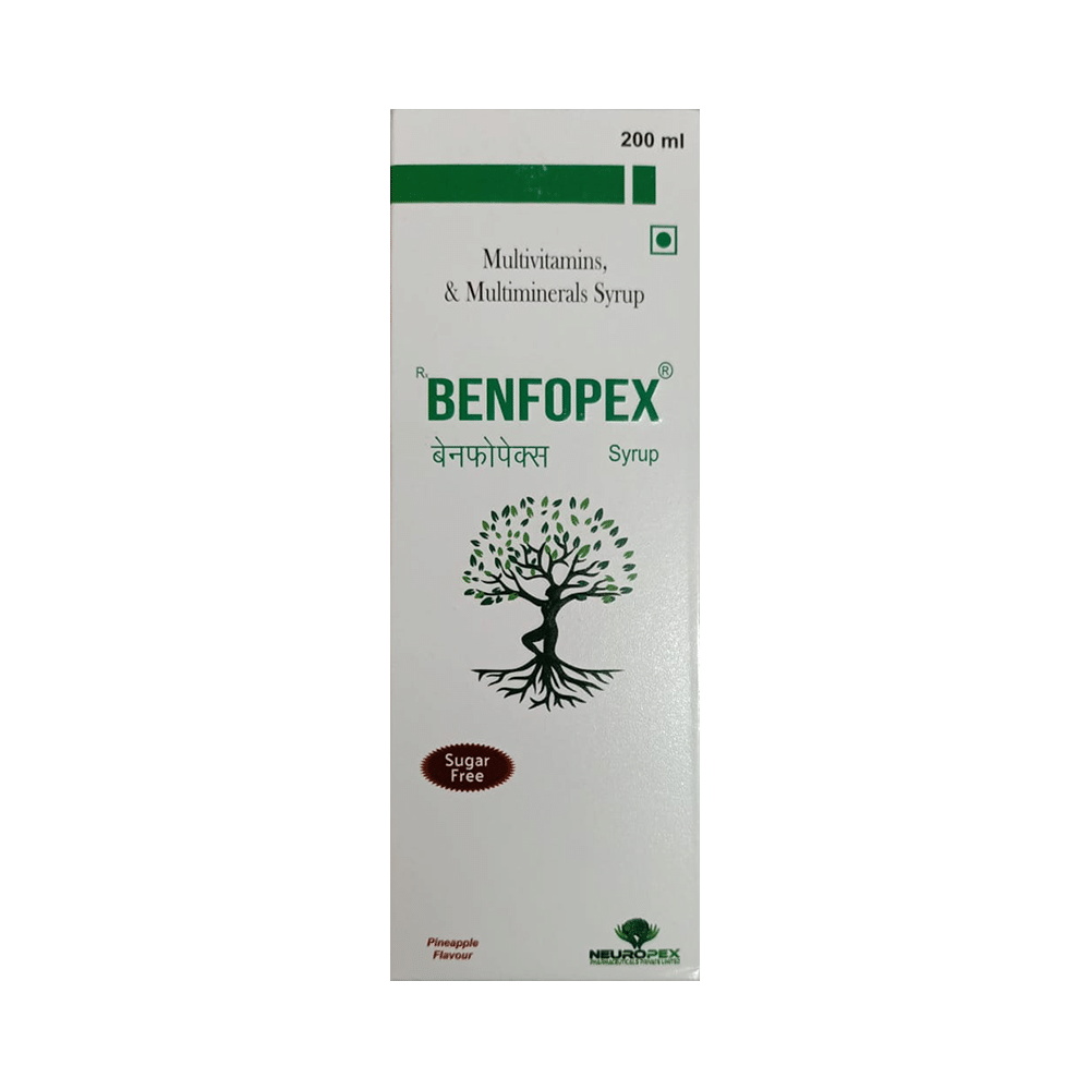 Benfopex Syrup Pineapple Sugar Free - Image 1