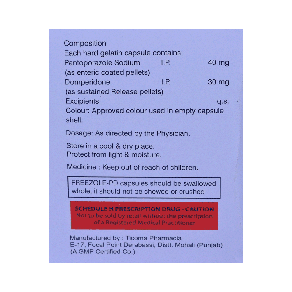 Freezole-PD Capsule SR - Image 2