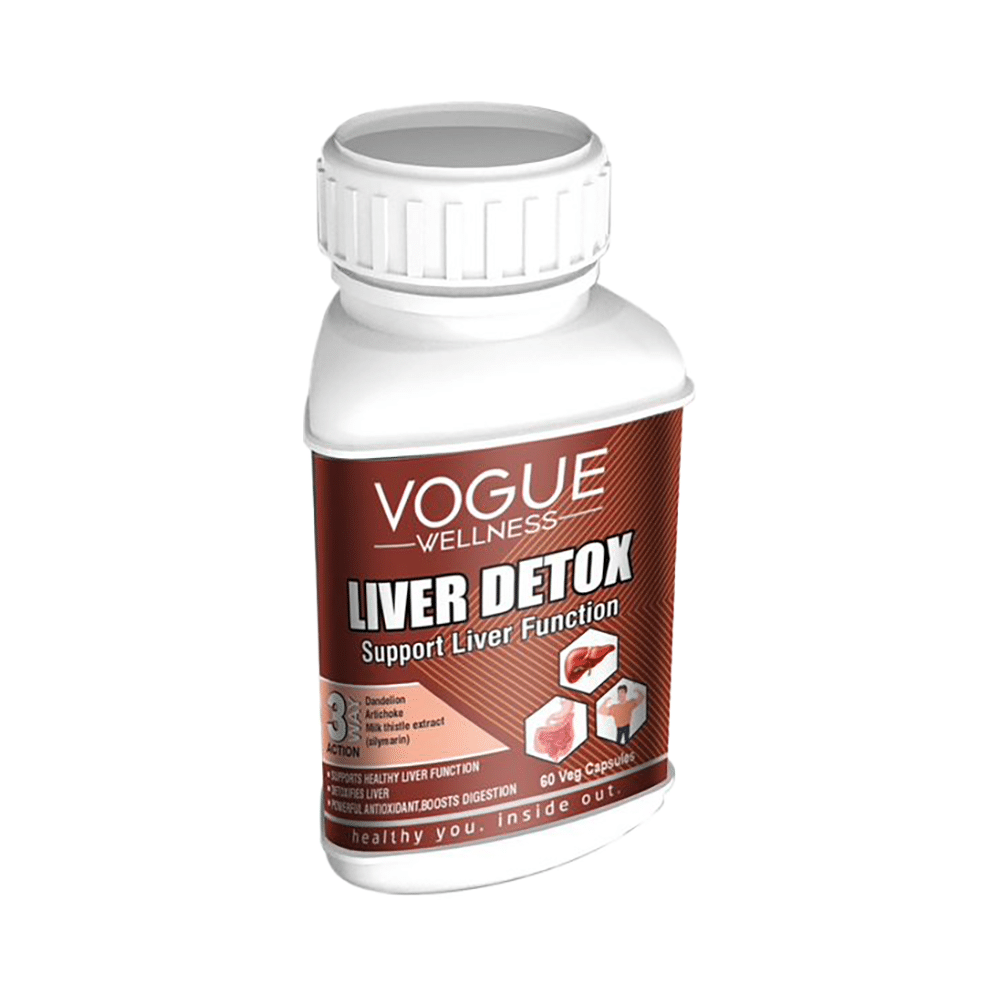 Vogue Wellness Liver Detox Veg. Capsule (60 Each) - Image 1