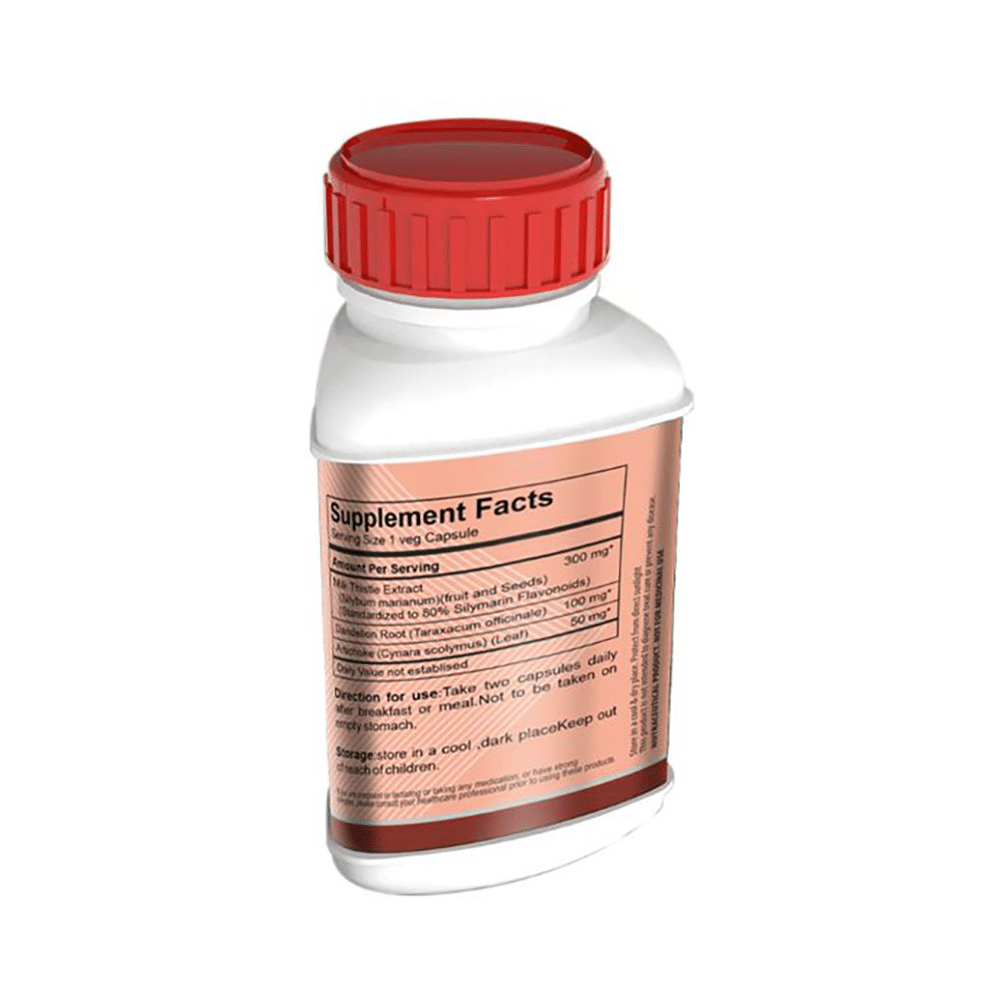 Vogue Wellness Liver Detox Veg. Capsule (60 Each) - Image 2