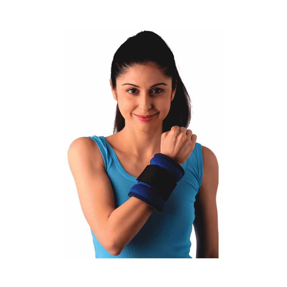 Vissco 3Kg Wrist Weight Cuff Universal Blue