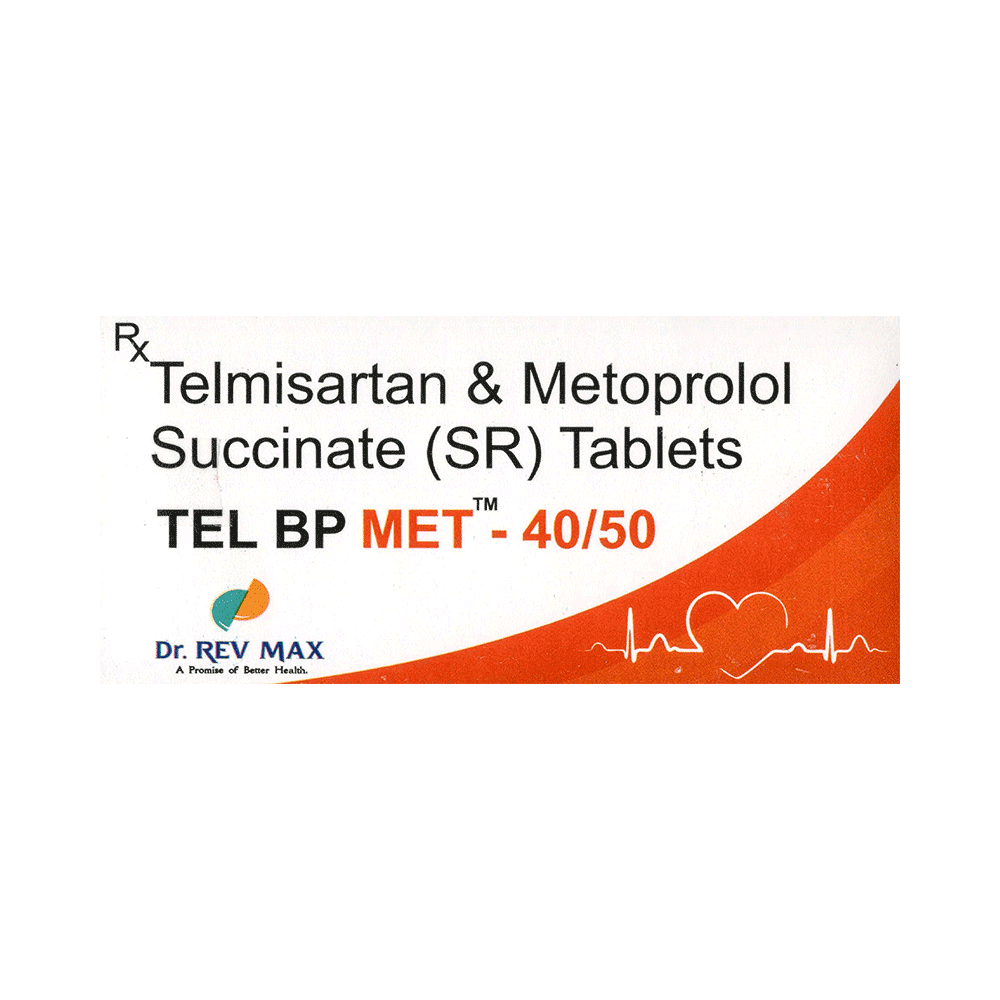 Tel BP Met 40/50 Tablet SR - Image 1