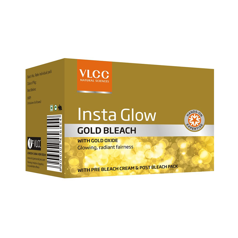 VLCC Gold Insta Glow Bleach - Image 1