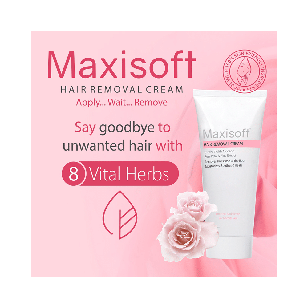 Maxisoft Hair Removal Cream (60gm Each) - Image 4