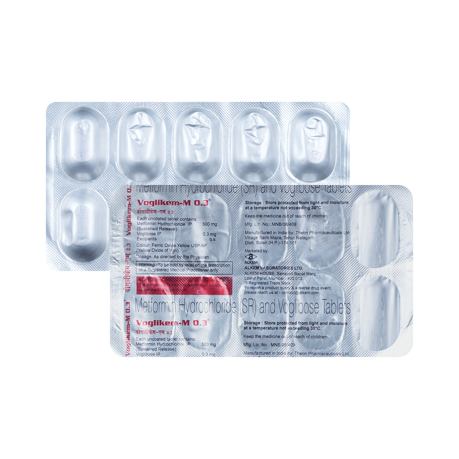 Voglikem-M 0.3 Tablet SR - Image 1