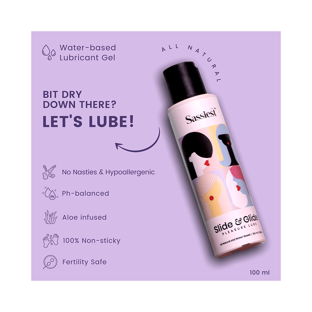 Sassiest Slide & Glide Pleasure Lube Gel - Image 2