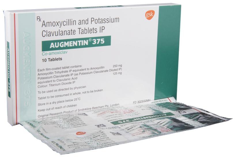 Augmentin Duo 375mg Tablet - Image 1