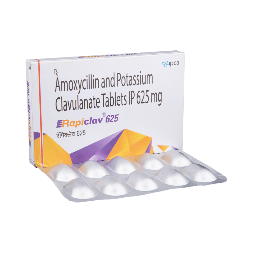 Rapiclav 625 Tablet - Image 1