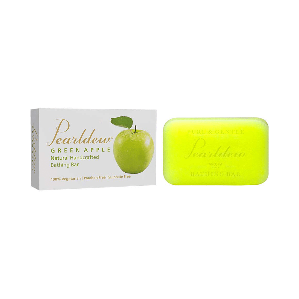 Pearldew Green Apple Natural Handcrafted Bathing Bar - Image 2