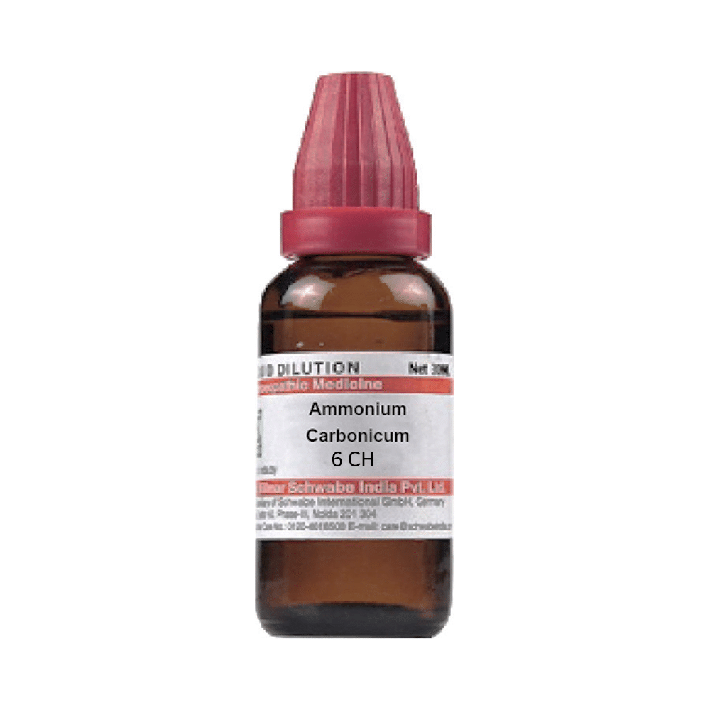 Dr Willmar Schwabe India Ammonium Carbonicum Dilution 6 CH - Image 1