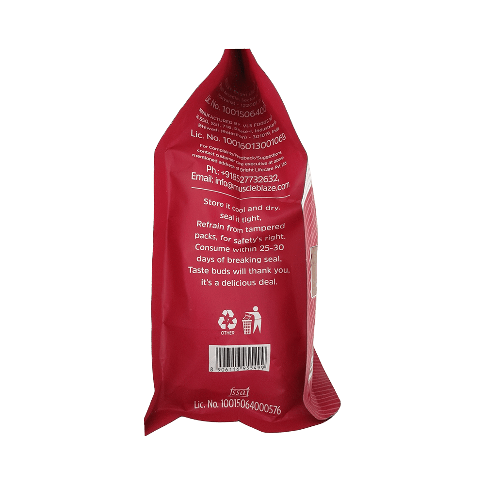 MuscleBlaze Fit High Protein Muesli 22 g Protein | Flavour Dark Chocolate & Cranberry - Image 4