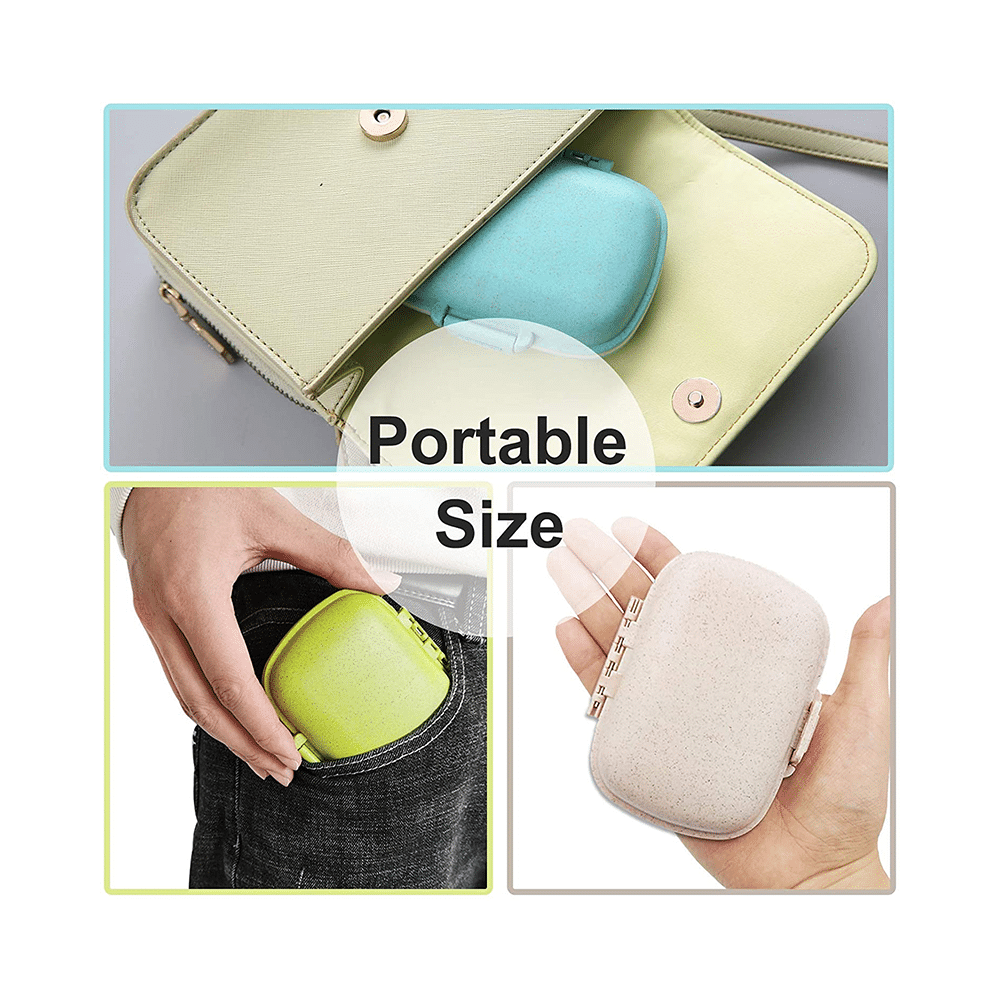 Cozy Nose Medicine Organizer Storage Box with 8 Compartments Green - Image 4