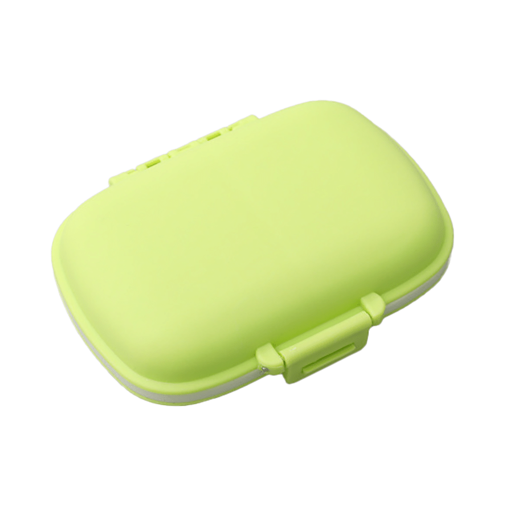 Cozy Nose Medicine Organizer Storage Box with 8 Compartments Green - Image 1