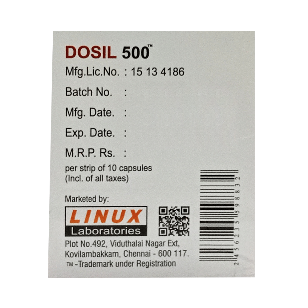 Dosil 500 Capsule - Image 3