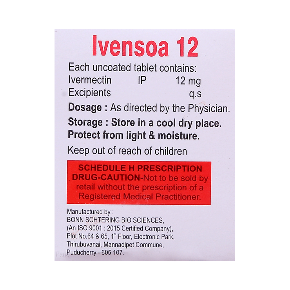 Ivensoa 12mg Tablet - Image 2