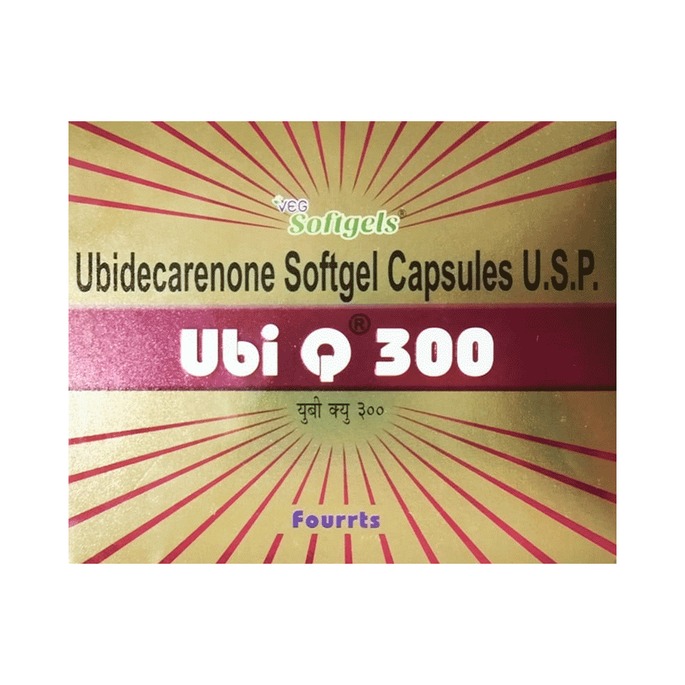 Ubi Q 300 Soft Gelatin Capsule