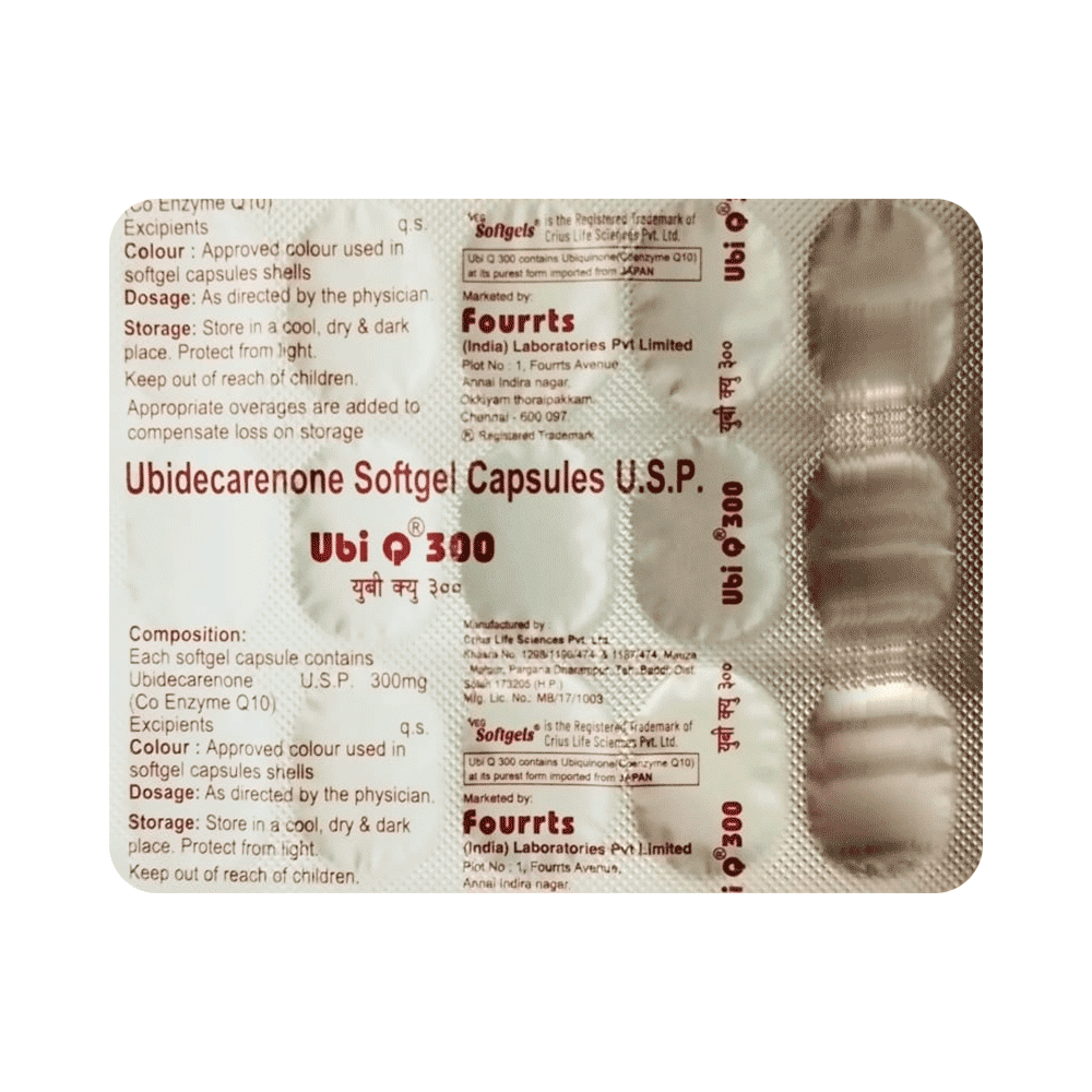 Ubi Q 300 Soft Gelatin Capsule - Image 3