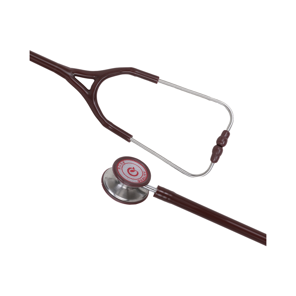 RCSP Super Deluxe III Dual Head Stethoscope Chocolate Brown - Image 4