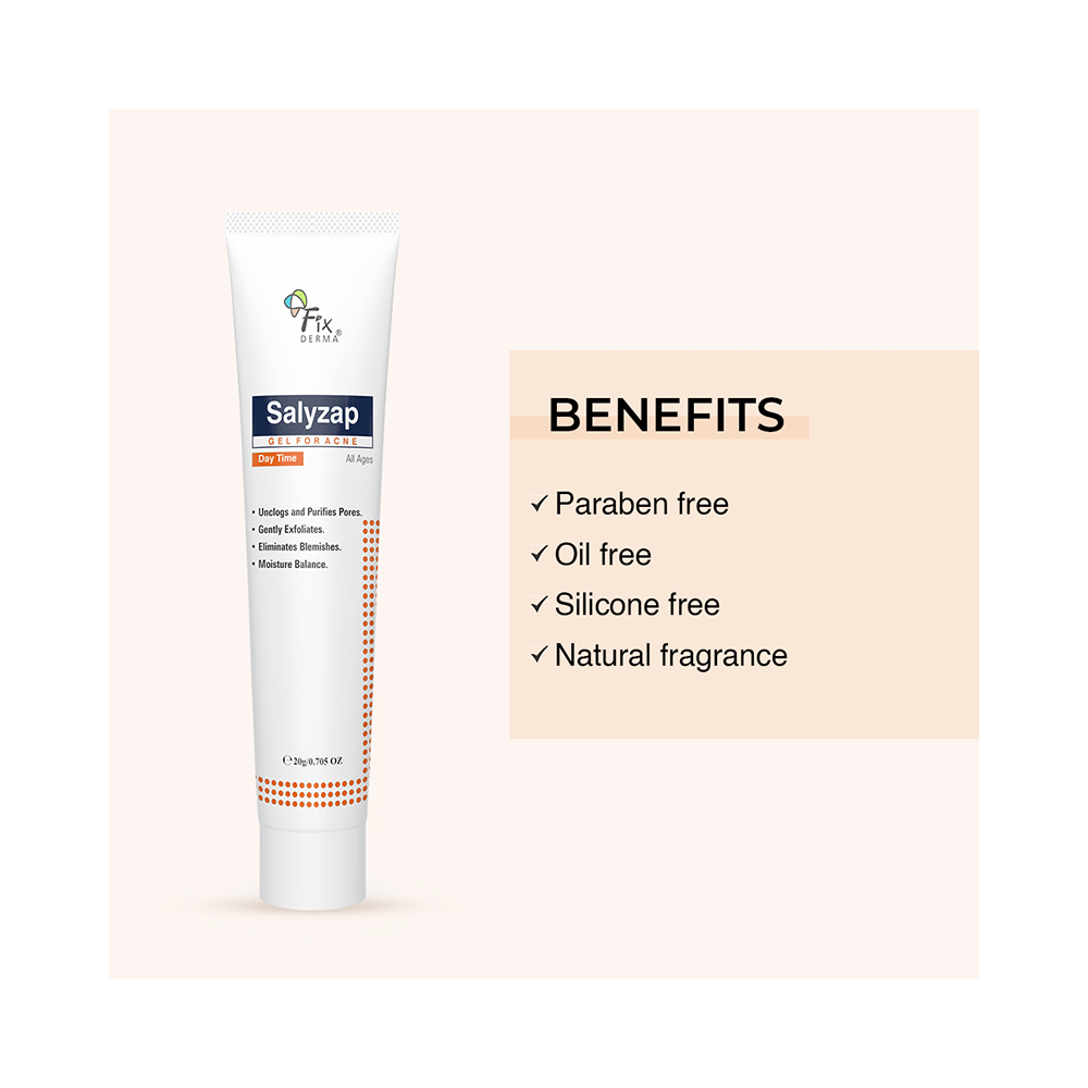 Fixderma Salyzap Daytime Gel for Acne Relief - Image 7