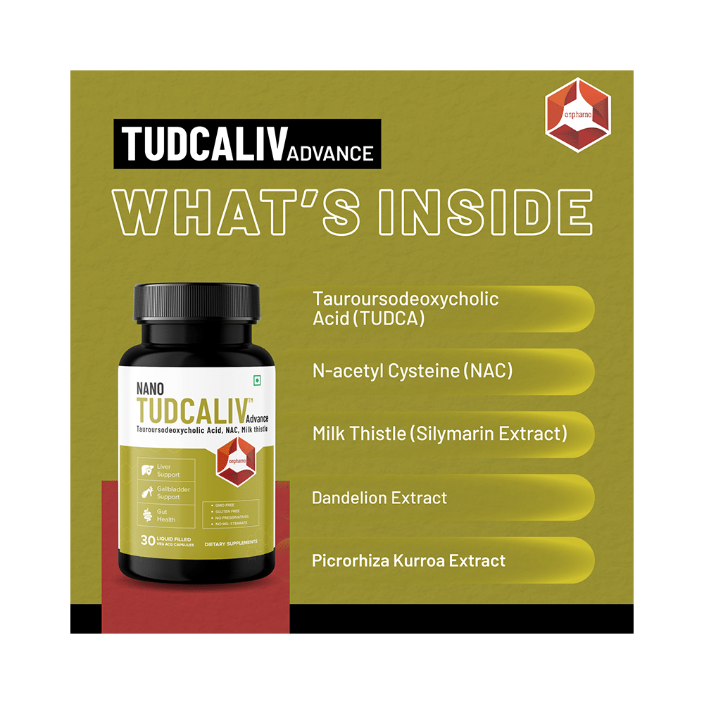 Tudcaliv Nano Tudcaliv Advance Liquid Filled Veg ACG Capsules - Image 5