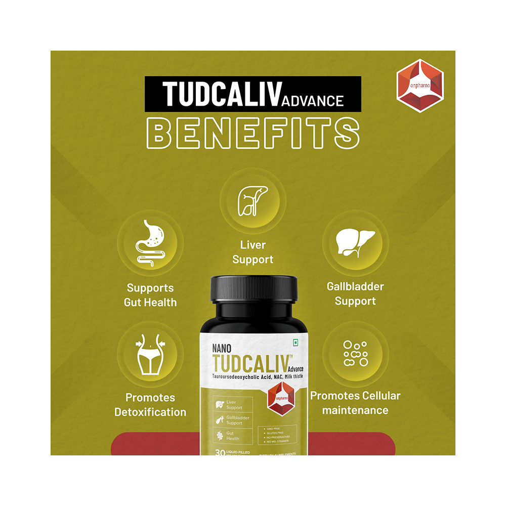 Tudcaliv Nano Tudcaliv Advance Liquid Filled Veg ACG Capsules - Image 4