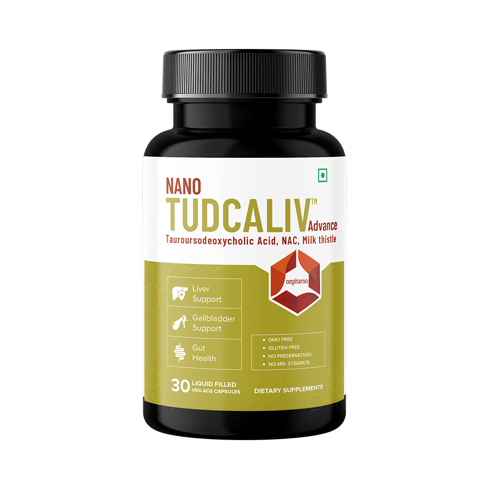 Tudcaliv Nano Tudcaliv Advance Liquid Filled Veg ACG Capsules - Image 1