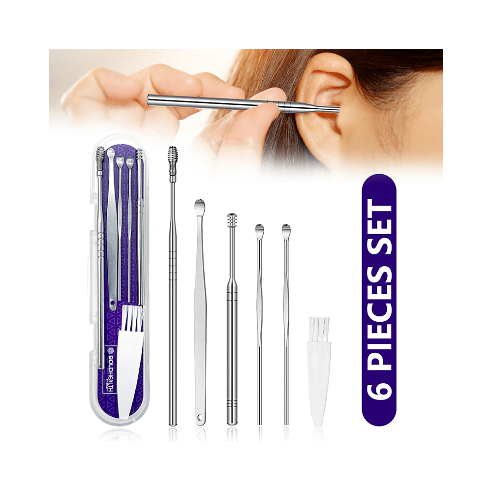 Boldfit Ear Cleaning Tool Kit Stick Set - Image 2