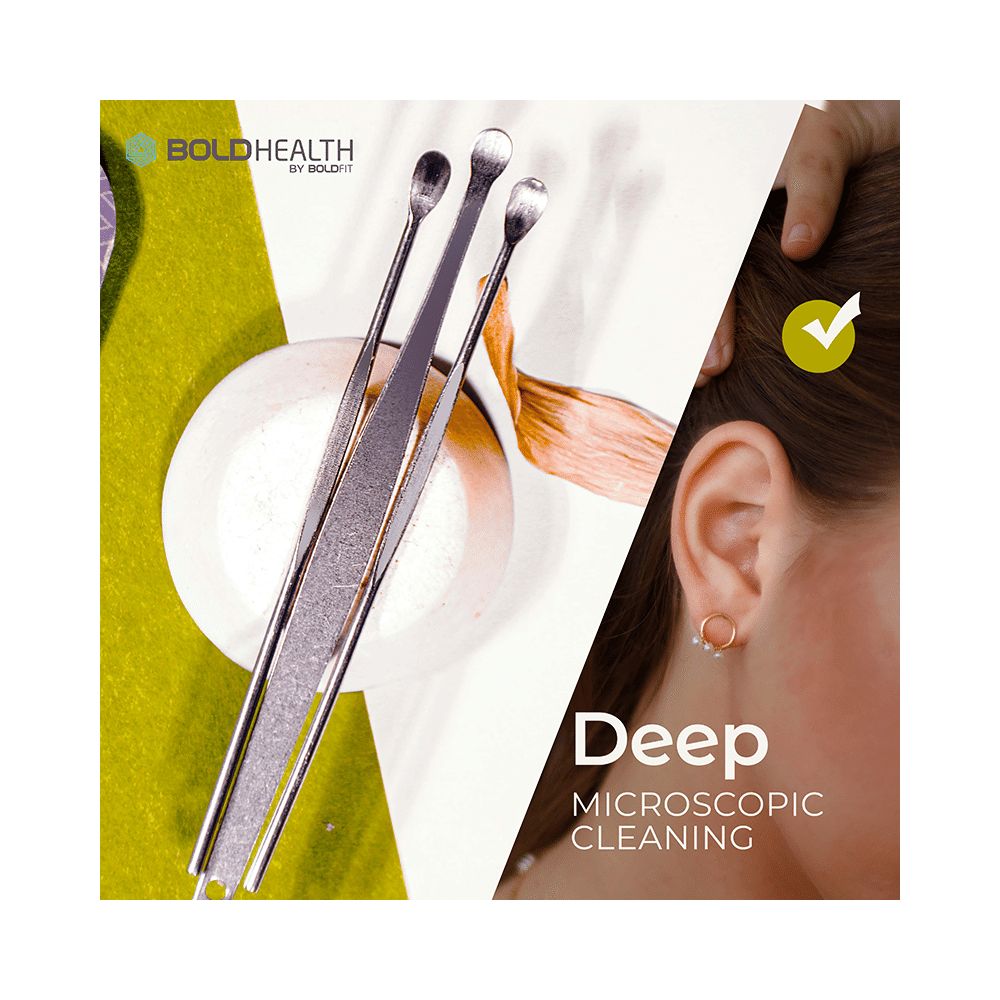 Boldfit Ear Cleaning Tool Kit Stick Set - Image 4