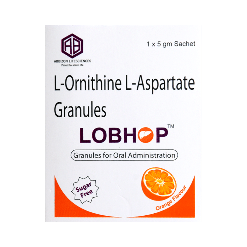 Lobhop Granules Orange Sugar Free