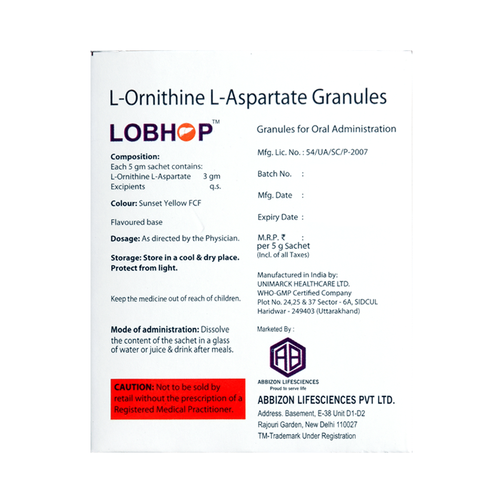 Lobhop Granules Orange Sugar Free - Image 2