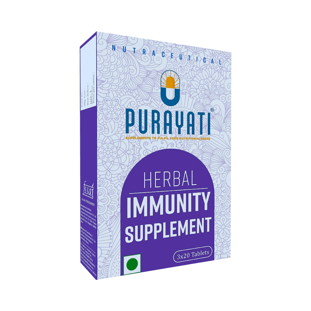 Purayati Herbal Immunity Supplement Tablet - Image 1