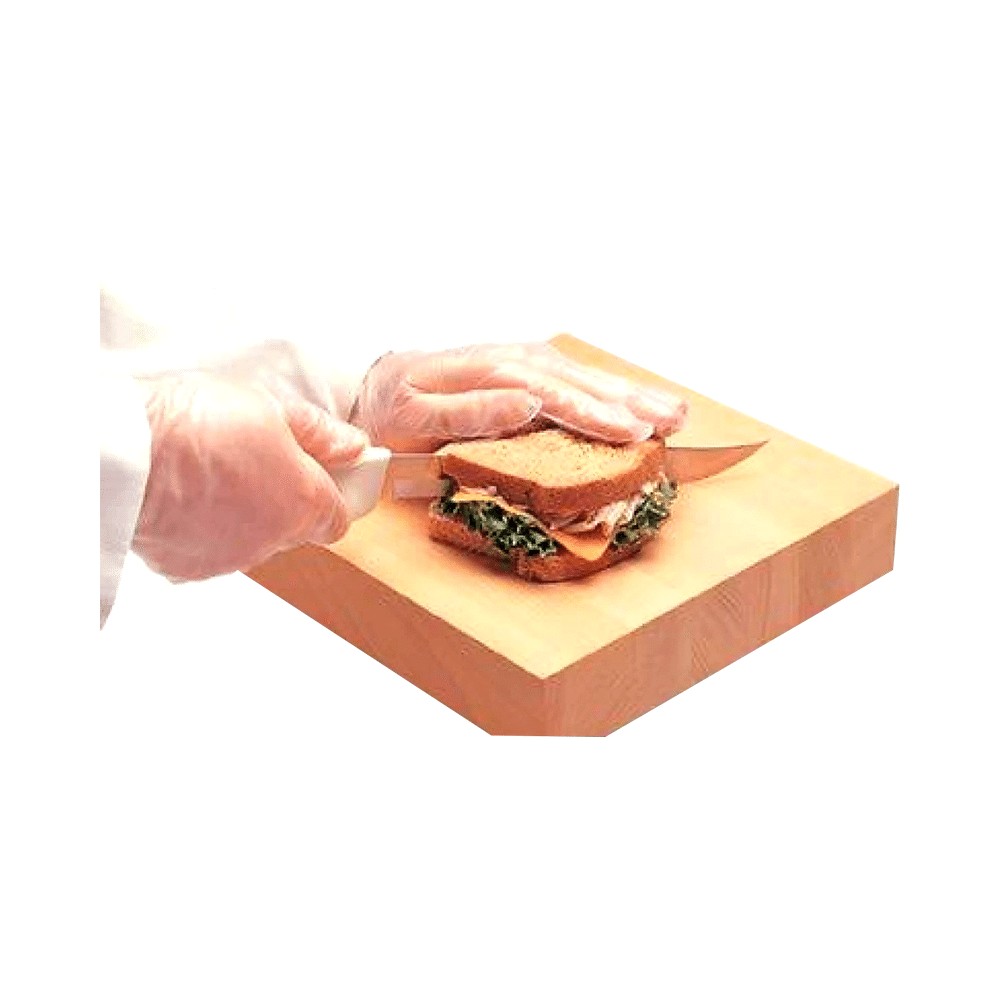 PHS HDPE Disposable Plastic Glove Tear Resistant Transparent Universal - Image 3