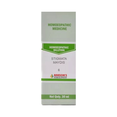 Bakson's Homeopathy Stigmata Maydis Dilution 6 CH - Image 1