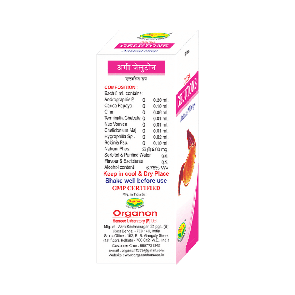Organon Orga Gelutone Antacid Drop - Image 2