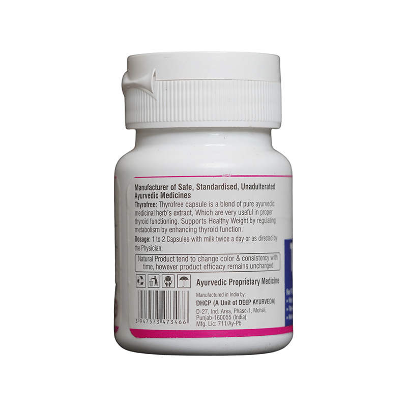 Hindustan Care & Cure Thyrofree Capsule - Image 3