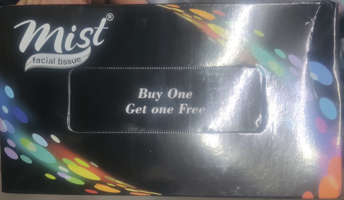 Mist Facial Tissue 2 Ply  - Image 1