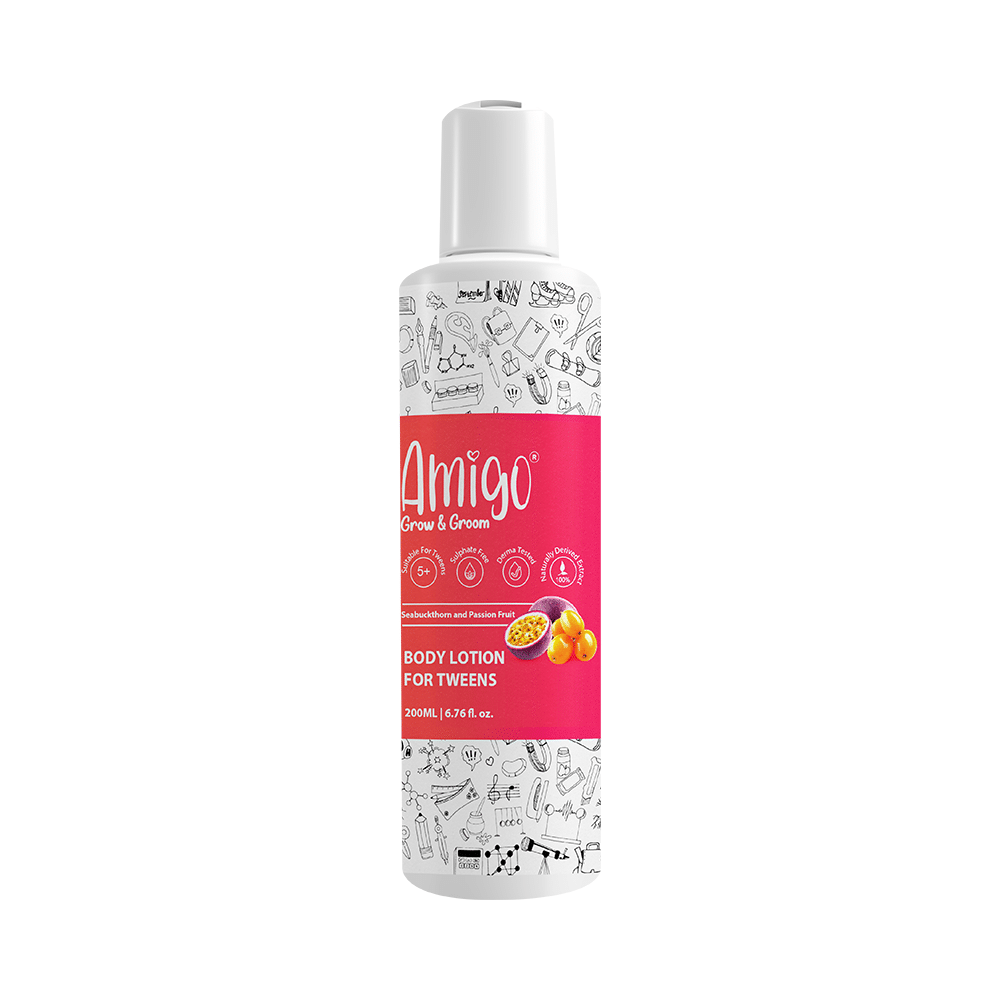 Amigo Seabuckthorn and Passion Fruit Body Lotion for Tweens - Image 1