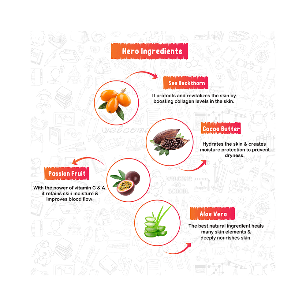 Amigo Seabuckthorn and Passion Fruit Body Lotion for Tweens - Image 4