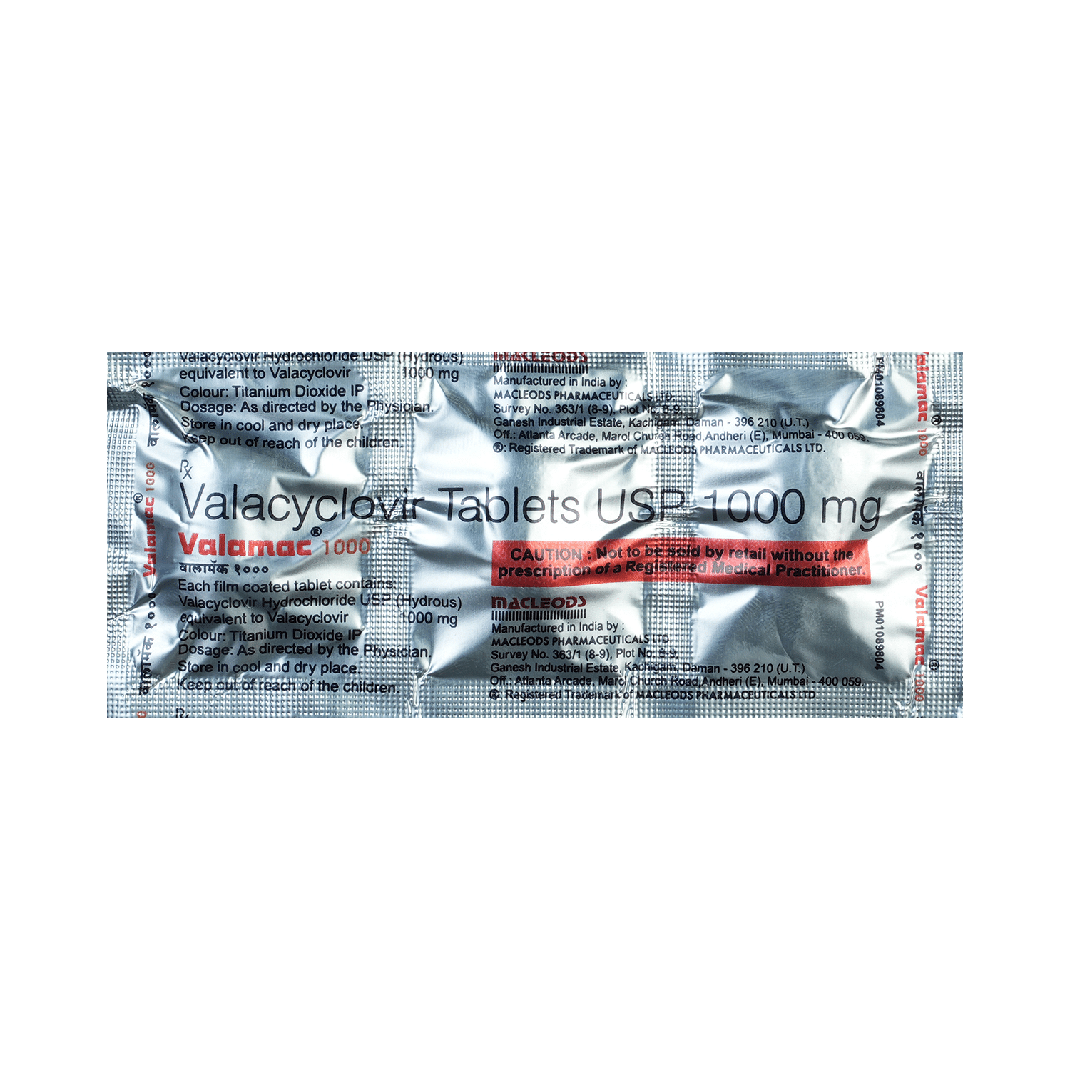 Valamac 1000mg Tablet - Image 5