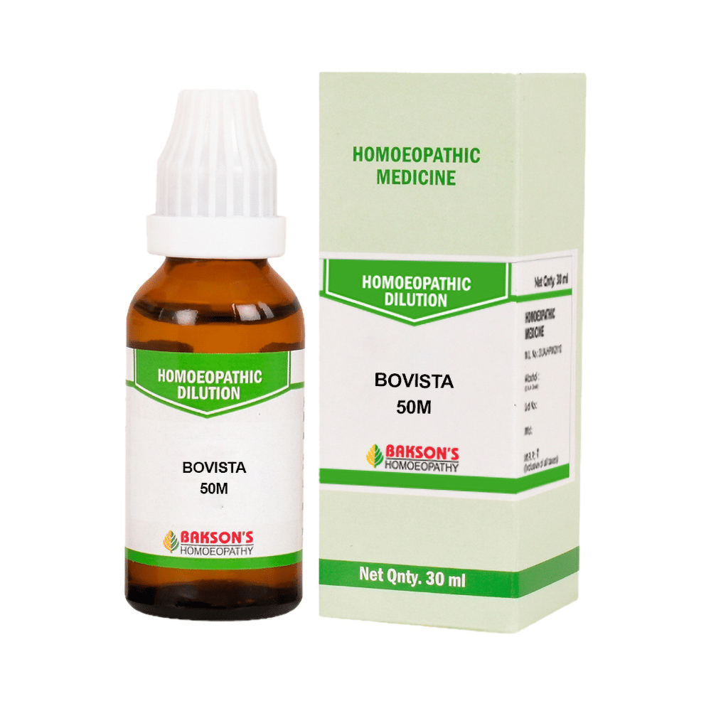 Bakson's Homeopathy Bovista Dilution 50M