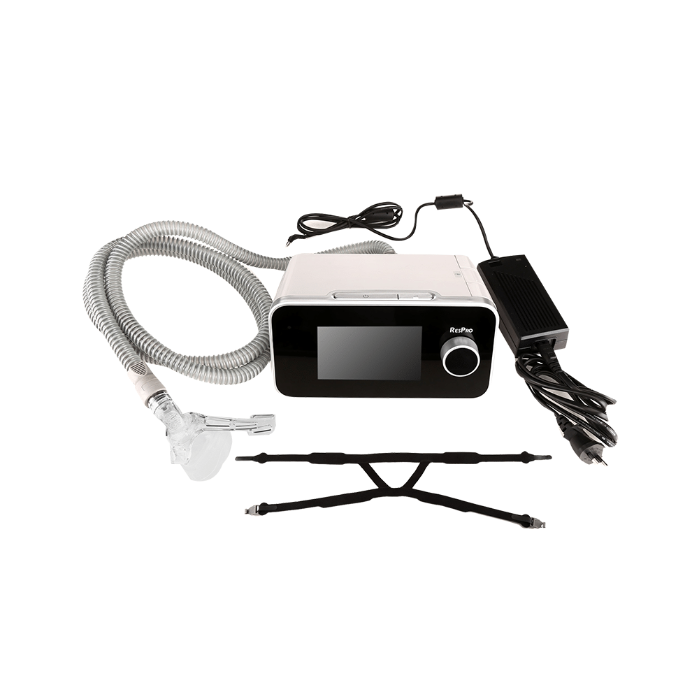 Respro ST25A Auto BiPAP with AVAPS Tidal Volume Machine with Humidifier and Full Face Mask