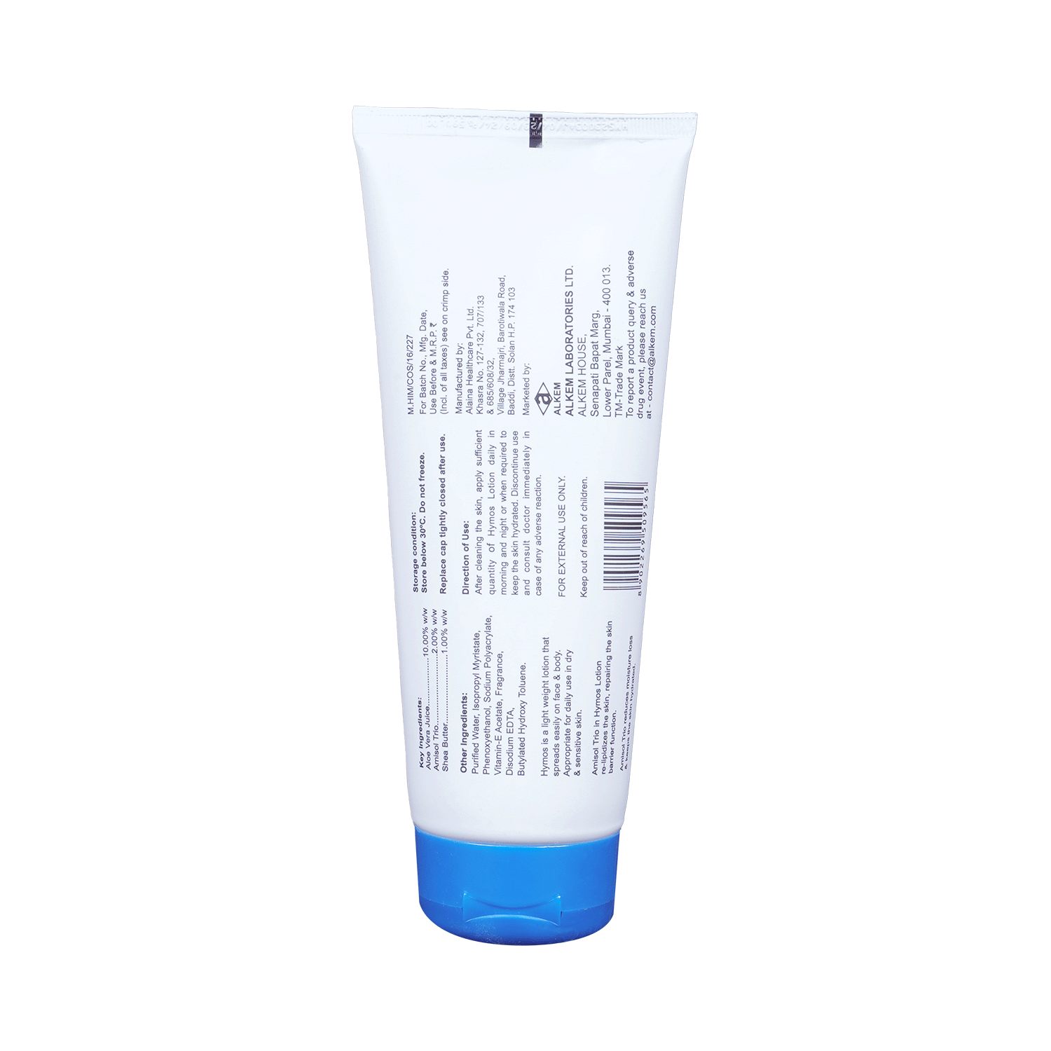 Hymos Face & Body Lotion for Sensitive Skin | Non-Greasy, Non-Comedogenic & Paraben-Free - Image 3