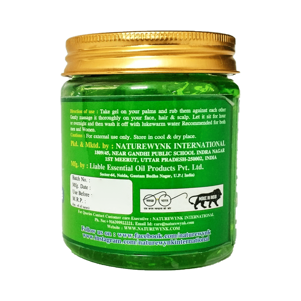 Nature Wynk Aloe Vera Gel Neem & Tulsi - Image 2
