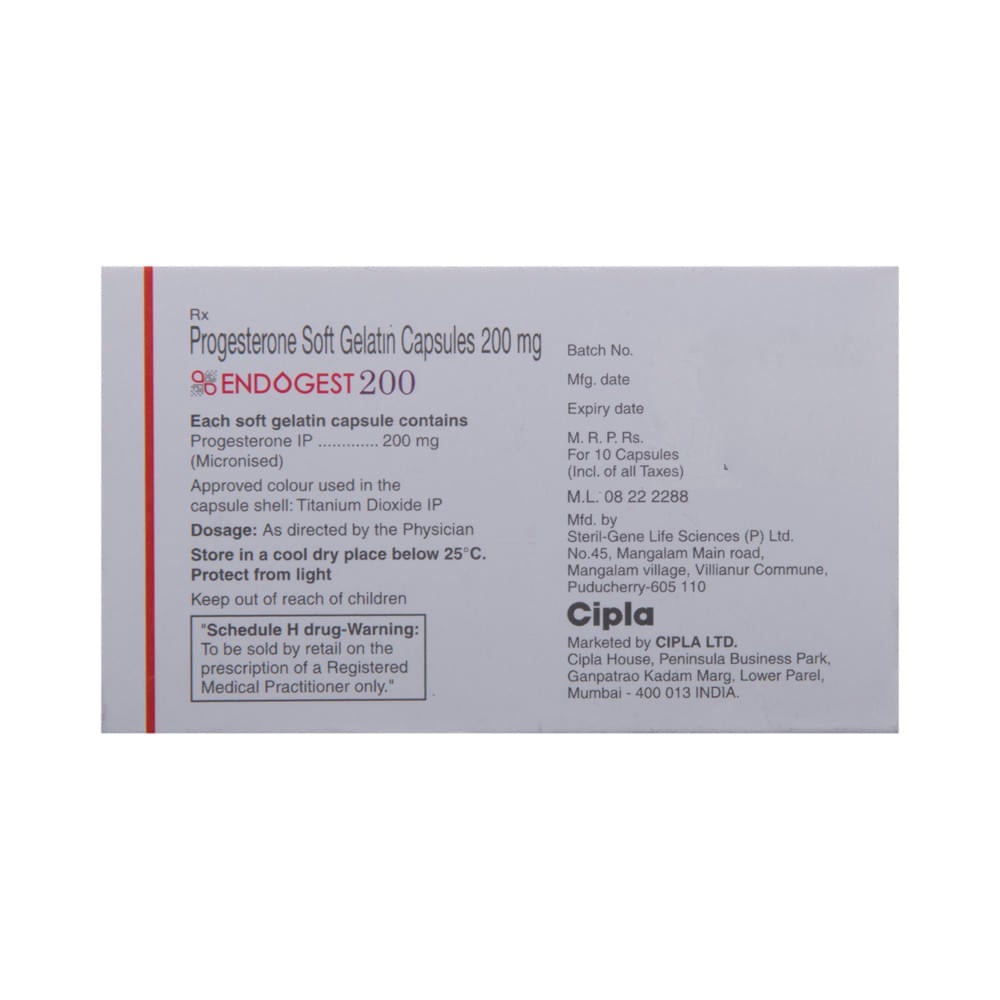 Endogest 200 Capsule - Image 3
