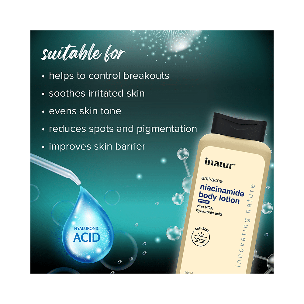 Inatur  Niacinamide Body Lotion - Image 5