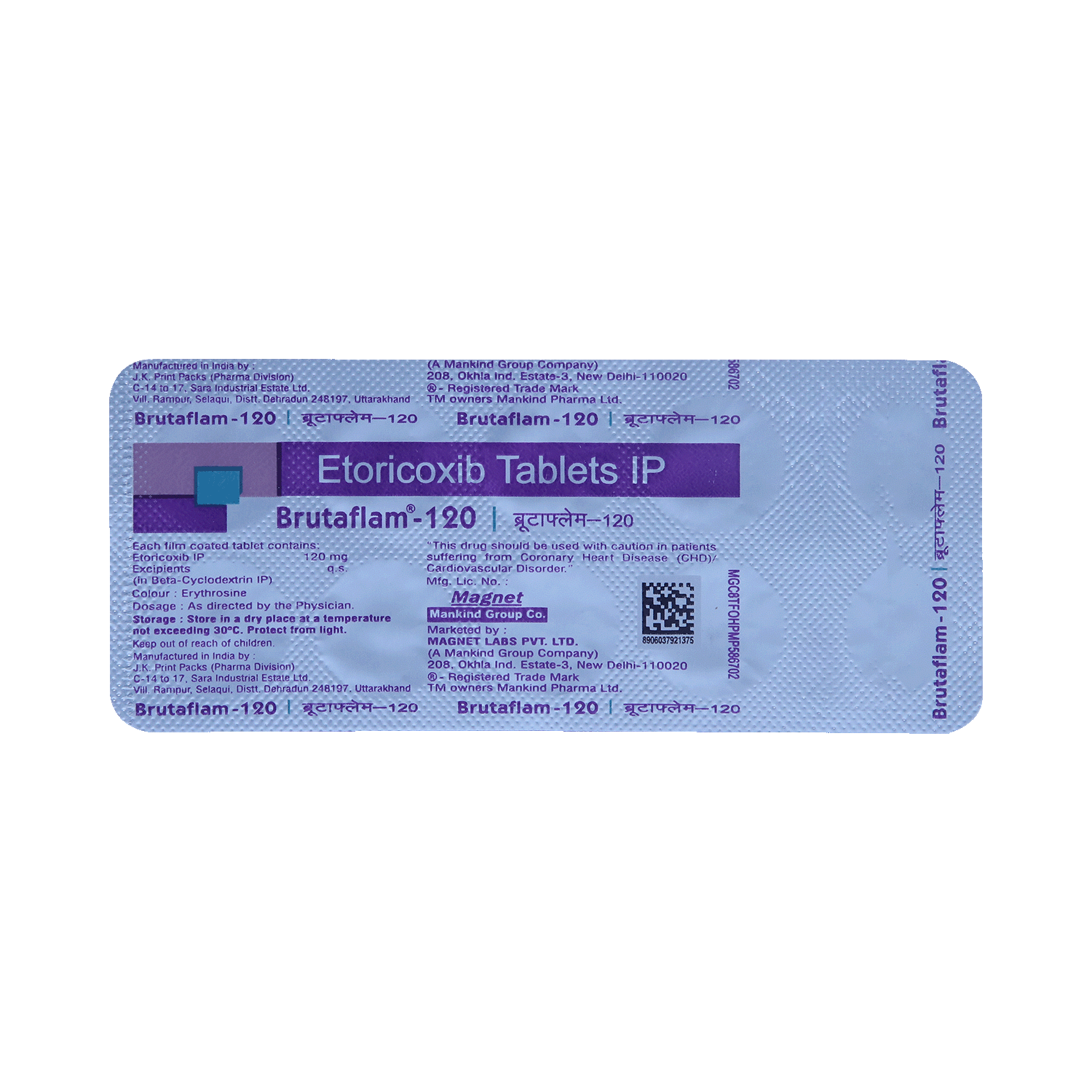 Brutaflam 120mg Tablet - Image 5