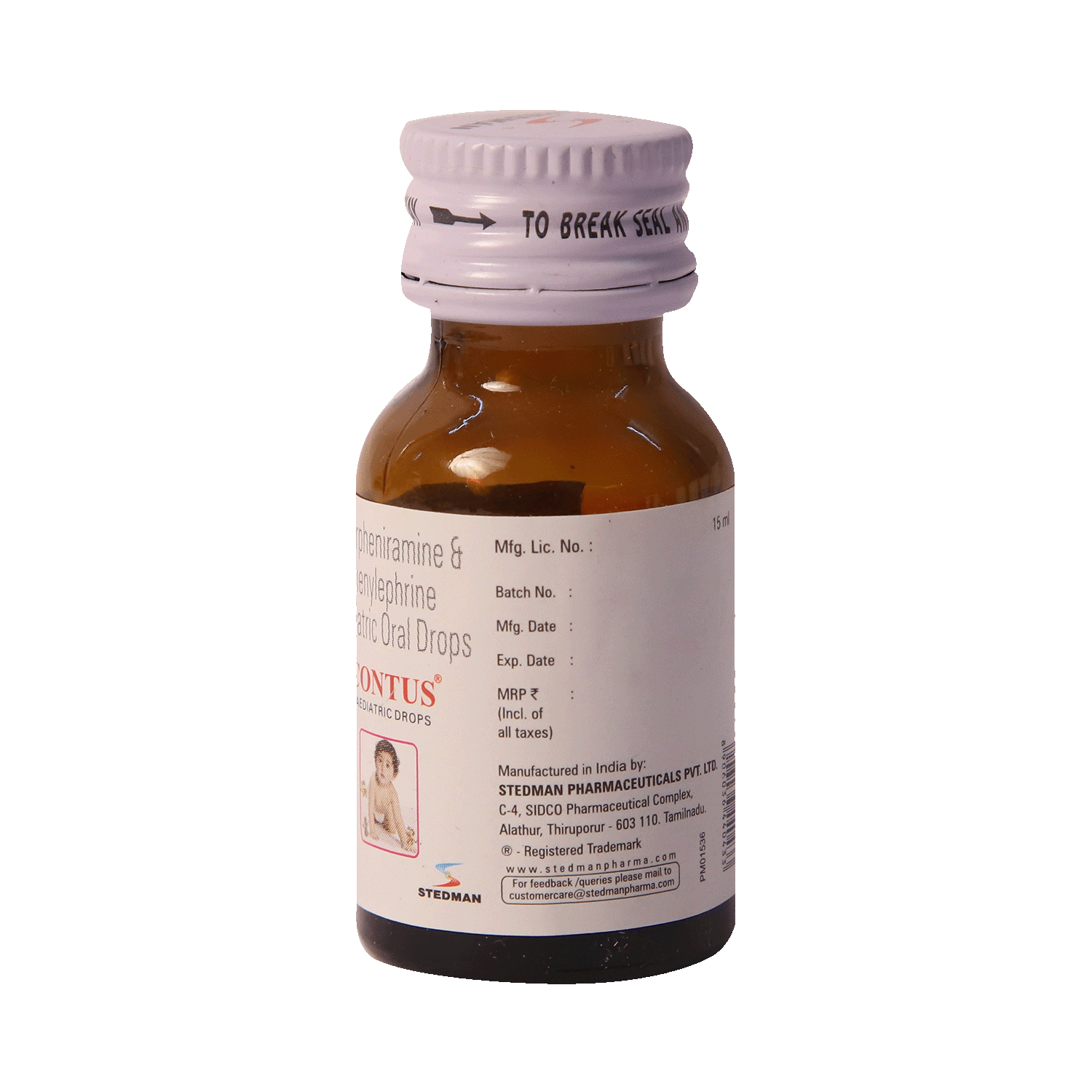 Contus Paediatric Oral Drops - Image 8