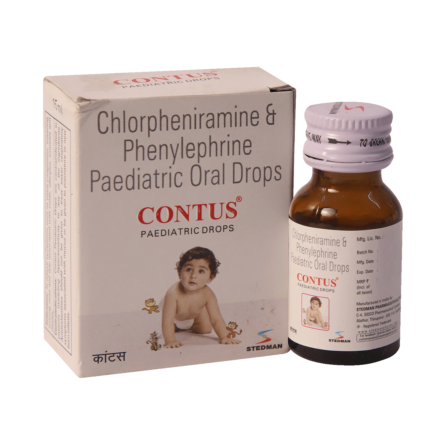 Contus Paediatric Oral Drops - Image 1
