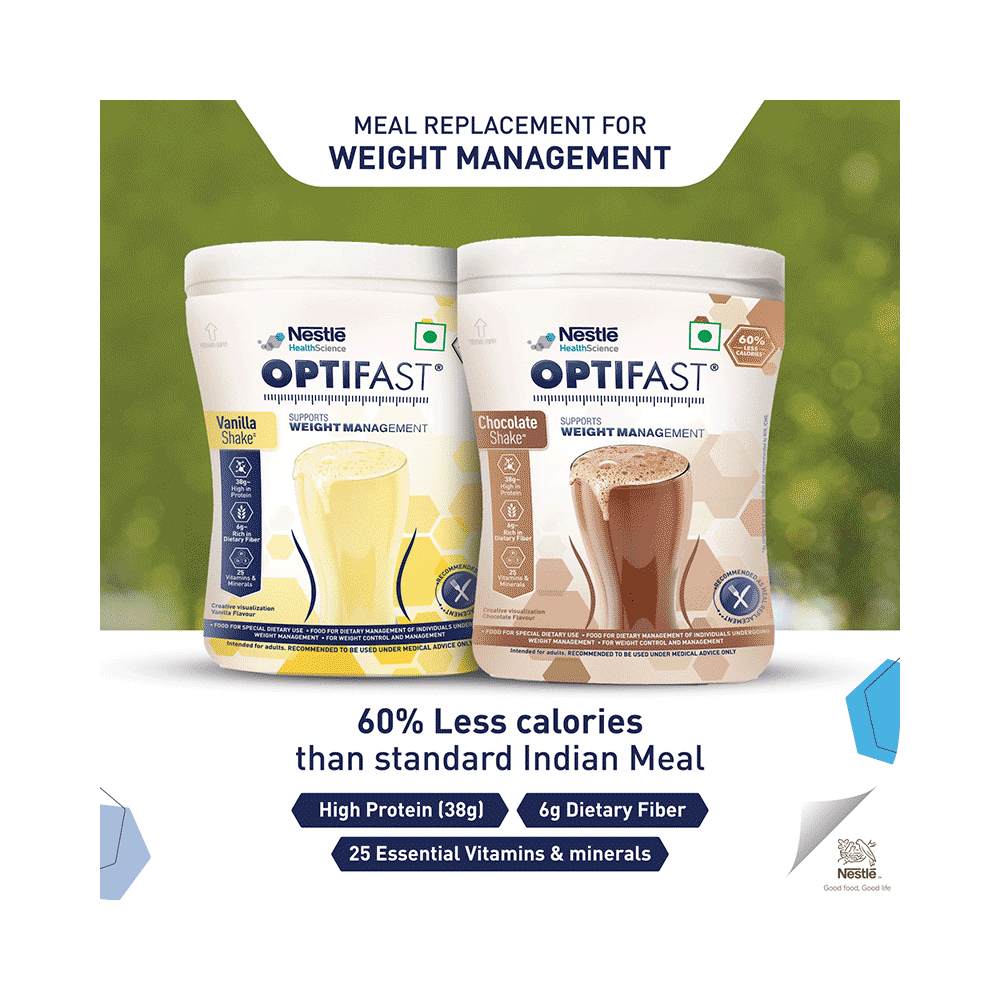 Nestle Optifast with Protein, Fibre, Vitamins & Minerals for Weight Management | Flavour Vanilla - Image 8