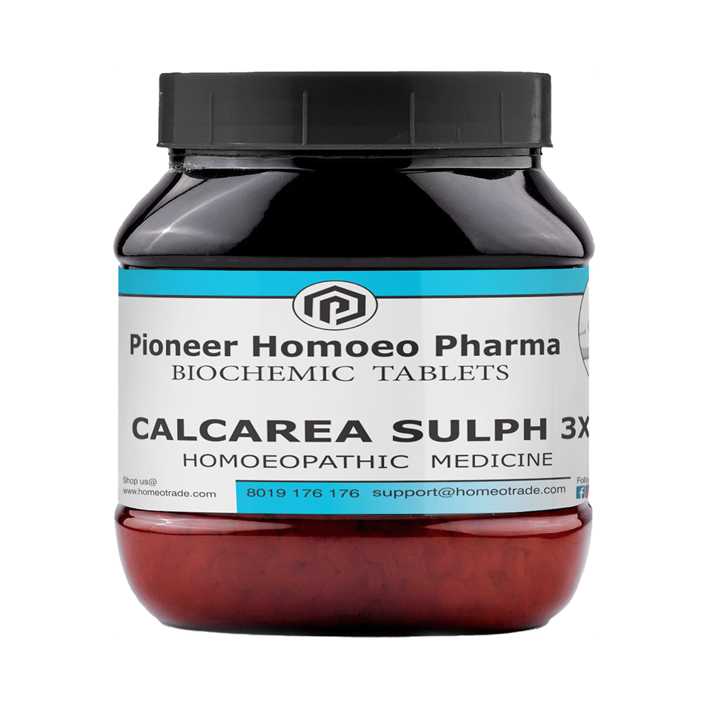Pioneer Pharma Calcarea Sulph 3X Trituration Tablet